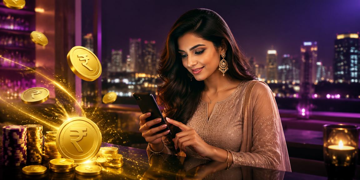 Mobile live casino player browsing games with easy touch controls