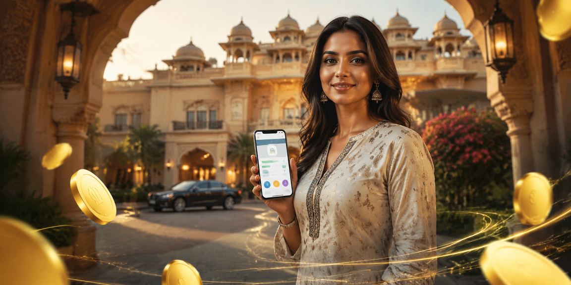 Indian player enjoying online cricket and casino betting